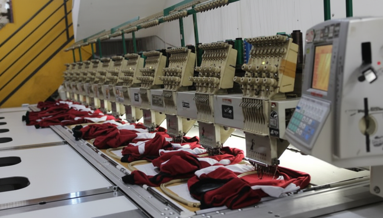 Activewear manufacturing factory overview 06