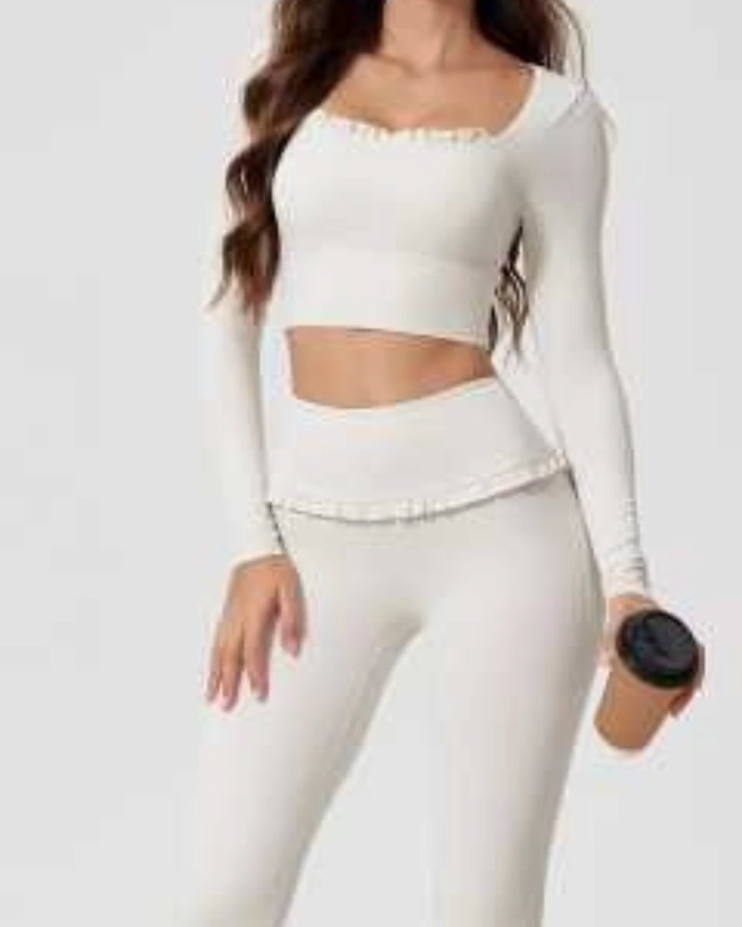 Activewear sports bra, legging and tank tp set 0013