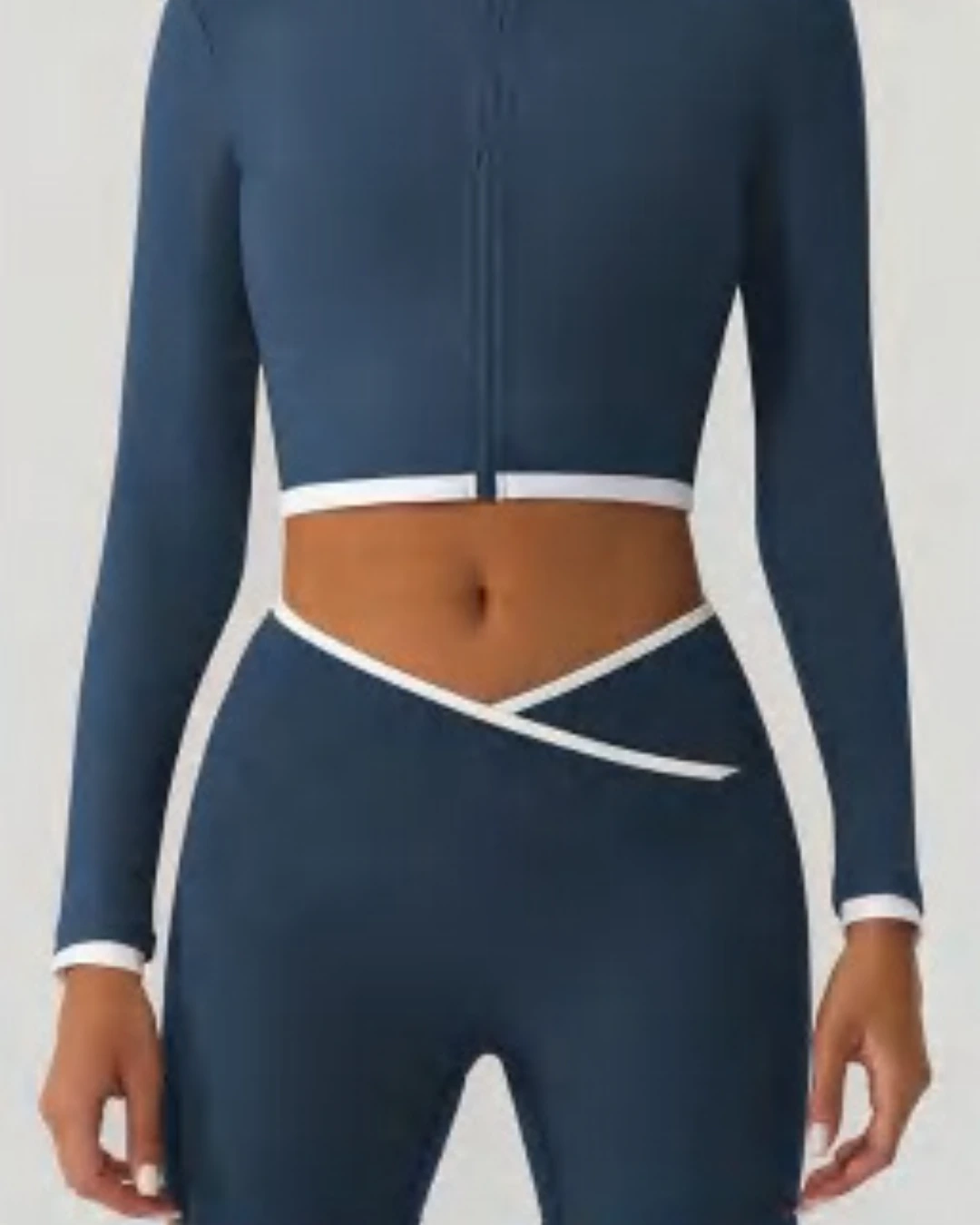 Activewear sports bra, legging and tank tp set 0014