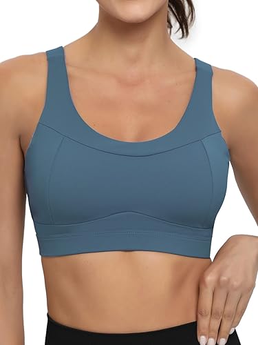 Racerback Running Bra Workout Crop Tank Tops